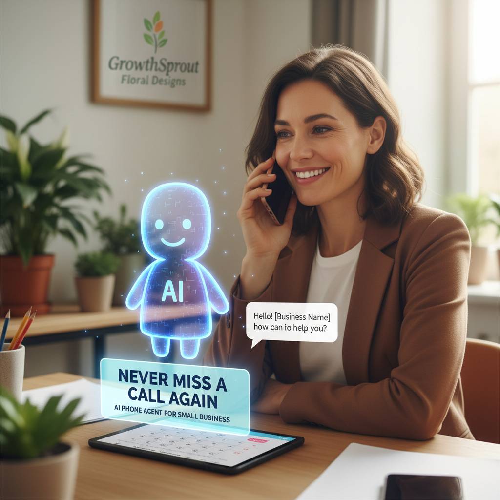 Never Miss a Call Again with an AI Phone Agent for Small Business
